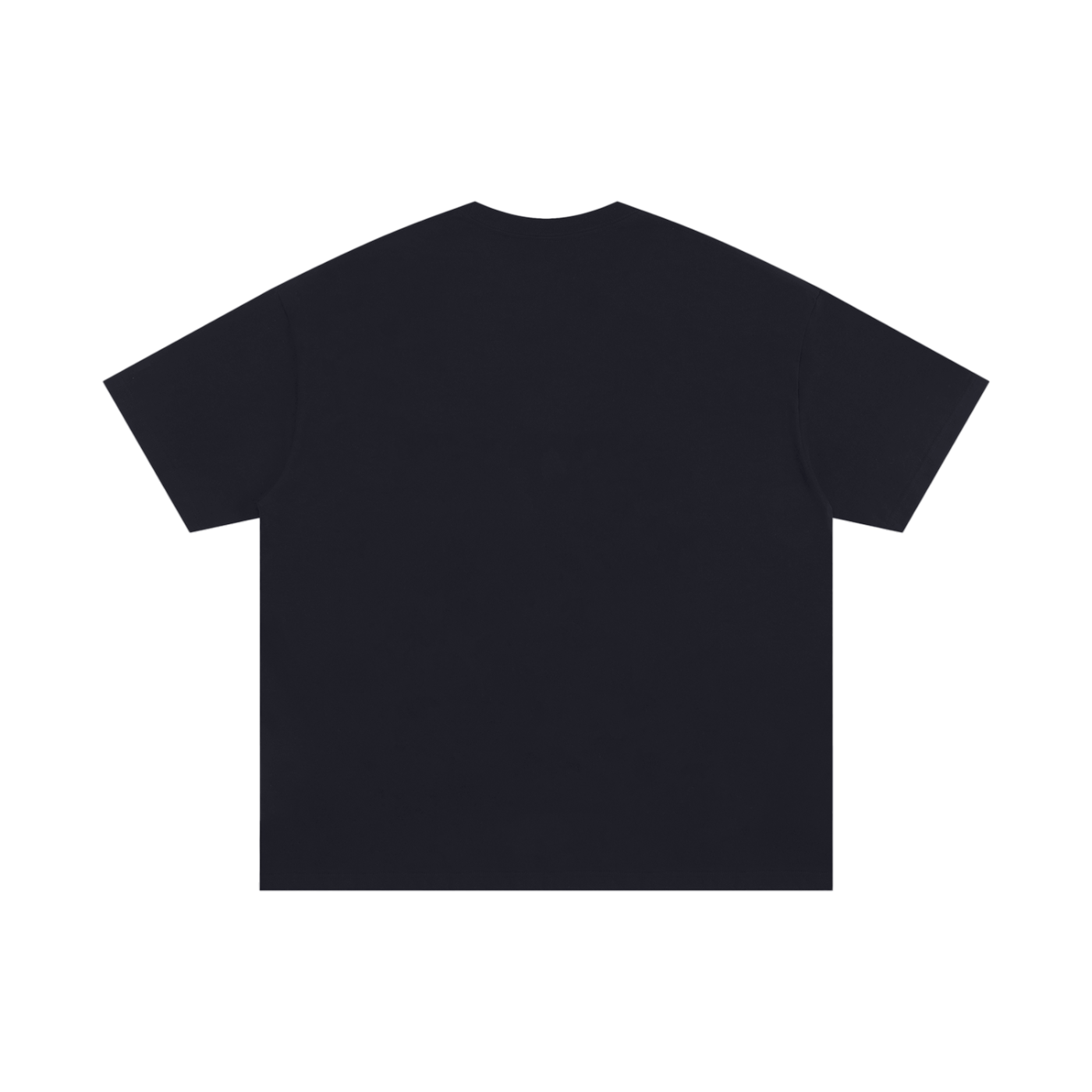 The Hill Blue Flame - Black Unisex Oversized Cotton T-Shirt